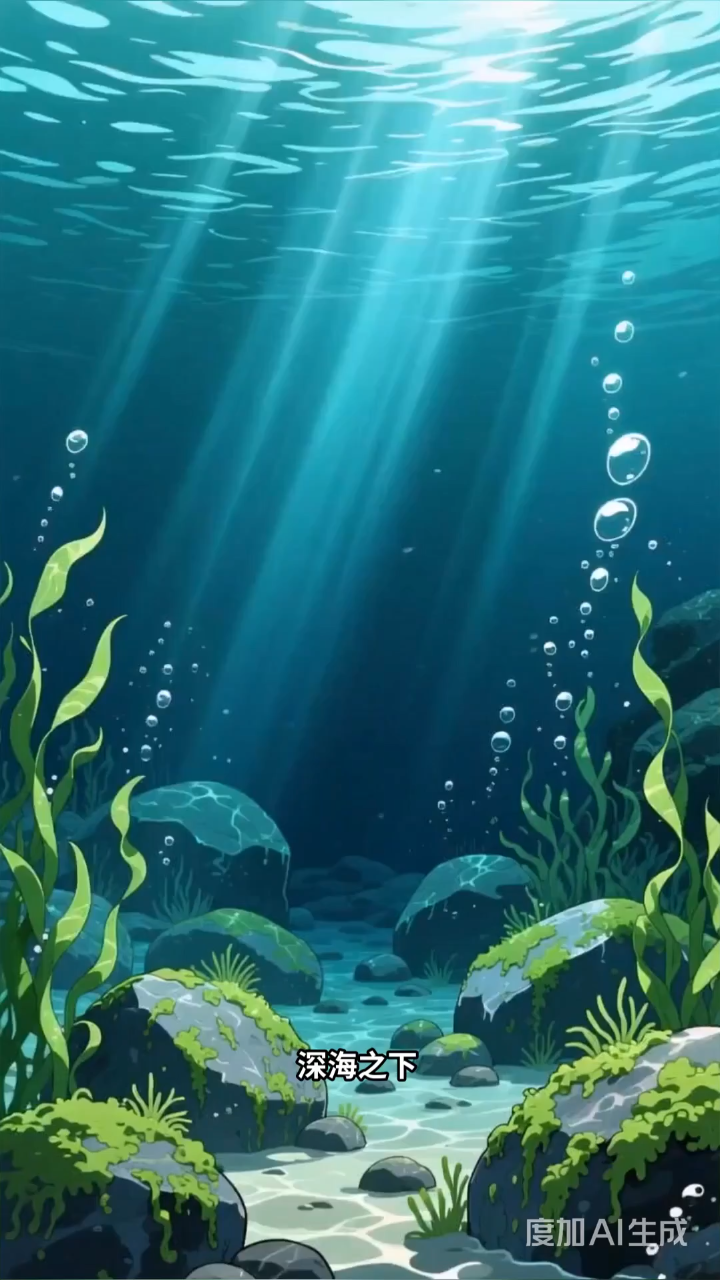 橘猫驾驶鲸鱼舱，深海花园演绎梦幻童话