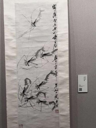 天下第一虾 一虾值万金.#齐白石 #水墨画 #国画 #齐白石画虾