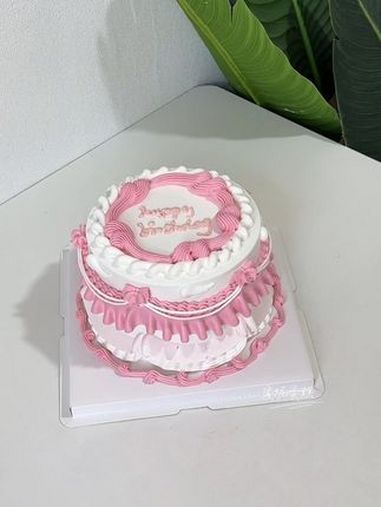 生日蛋糕裱花教程 人气蛋糕推荐 蛋糕烘焙教学 蛋糕 蛋糕做法
