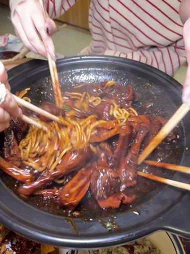 #回味黑鸭煲 #温州美食