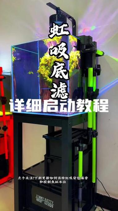 干货分享！免打孔虹吸底滤首次启动教程！所有虹吸背包通用方法 创作者中心 创作灵感 虹吸底滤