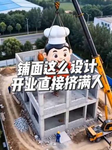十秒逆天改造，烤鸭店这么设计，完工直接挤满人 #门头设计 #铺面装修 #烤鸭店设计 #南宁