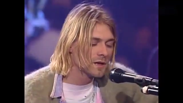 [图]Nirvana - The Man Who Sold The World (MTV Unplugged)