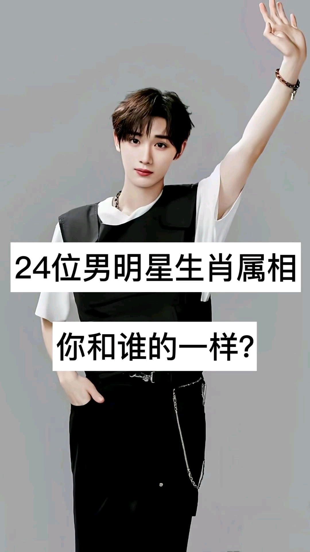 男明星生肖属相你和谁一样