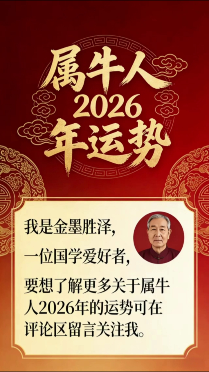属牛人2026年运势