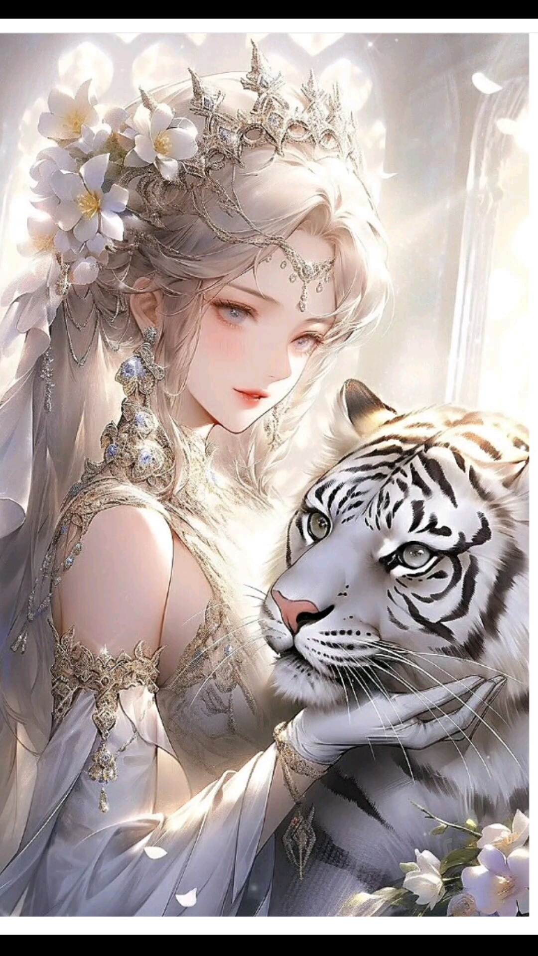 超美动漫女孩#壁纸