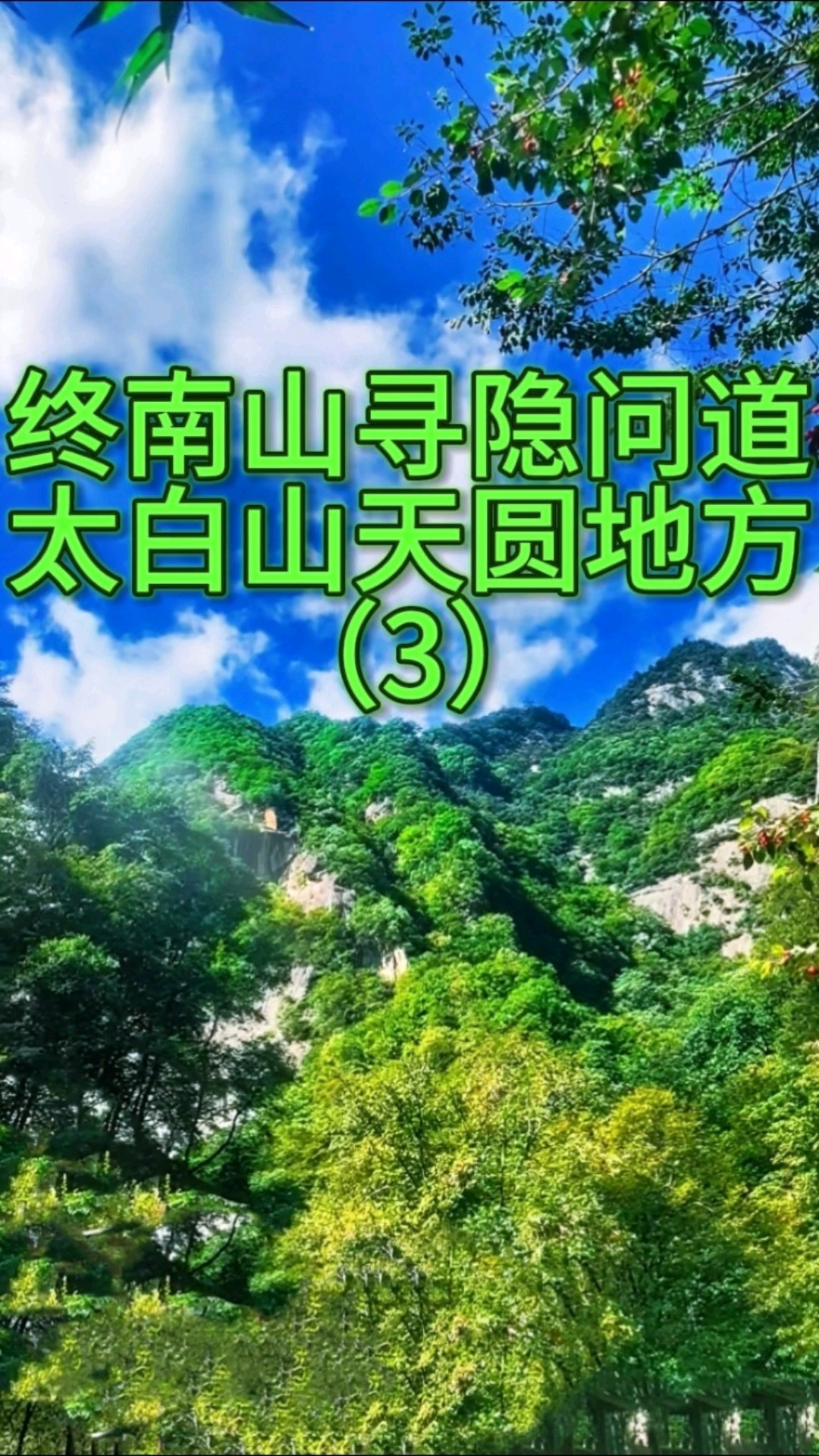 终南山寻隐问道太白山天圆地方 (3)#终南山 #终南山隐士