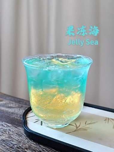 果冻海｜你想看看大海吗～带果冻的 挑战不摇喝到果冻酒 @RIO锐澳鸡尾酒 便利店调酒 仙女