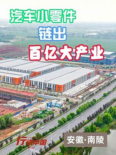 近几年,安徽省南陵县将汽车及零部件产业作为“主导产业”,全力打造产业集群。目前,南陵已汇聚