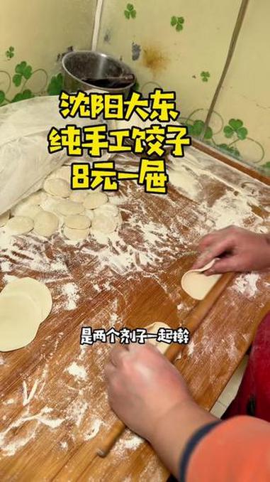 东北沈阳开了10年的手工饺子馆 #饺子 #沈阳美食 #寻味烟火气 #东北大胖自费探店