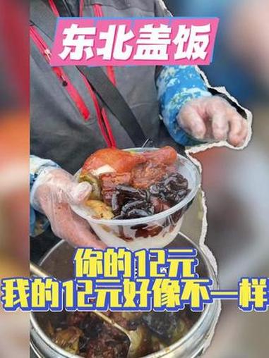 东北 你的12元我的12元好像不一样啊#东北 #盒饭 #红烧肉 #万万没想到