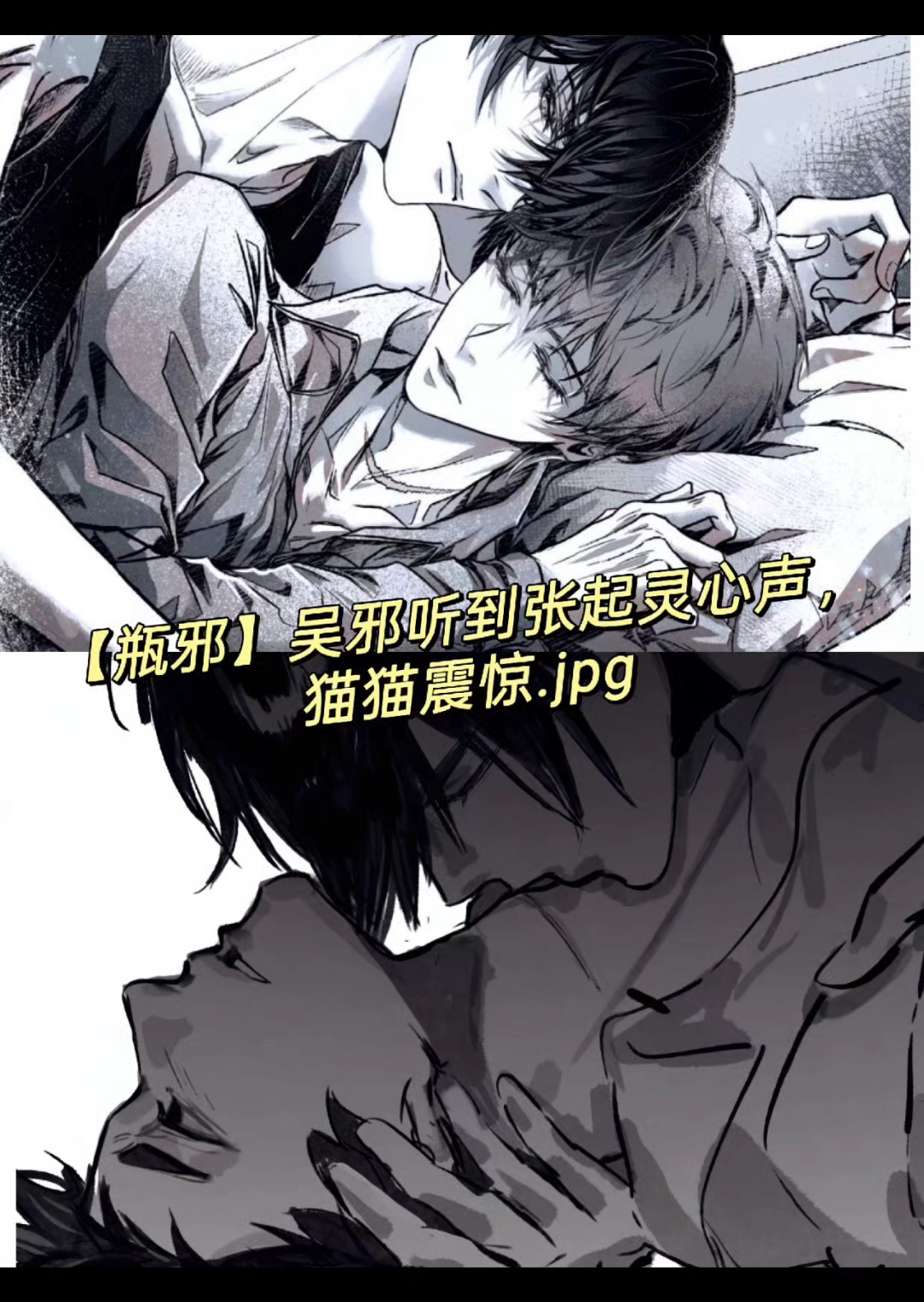 【瓶邪】吴邪听到张起灵心声,猫猫震惊.jpg