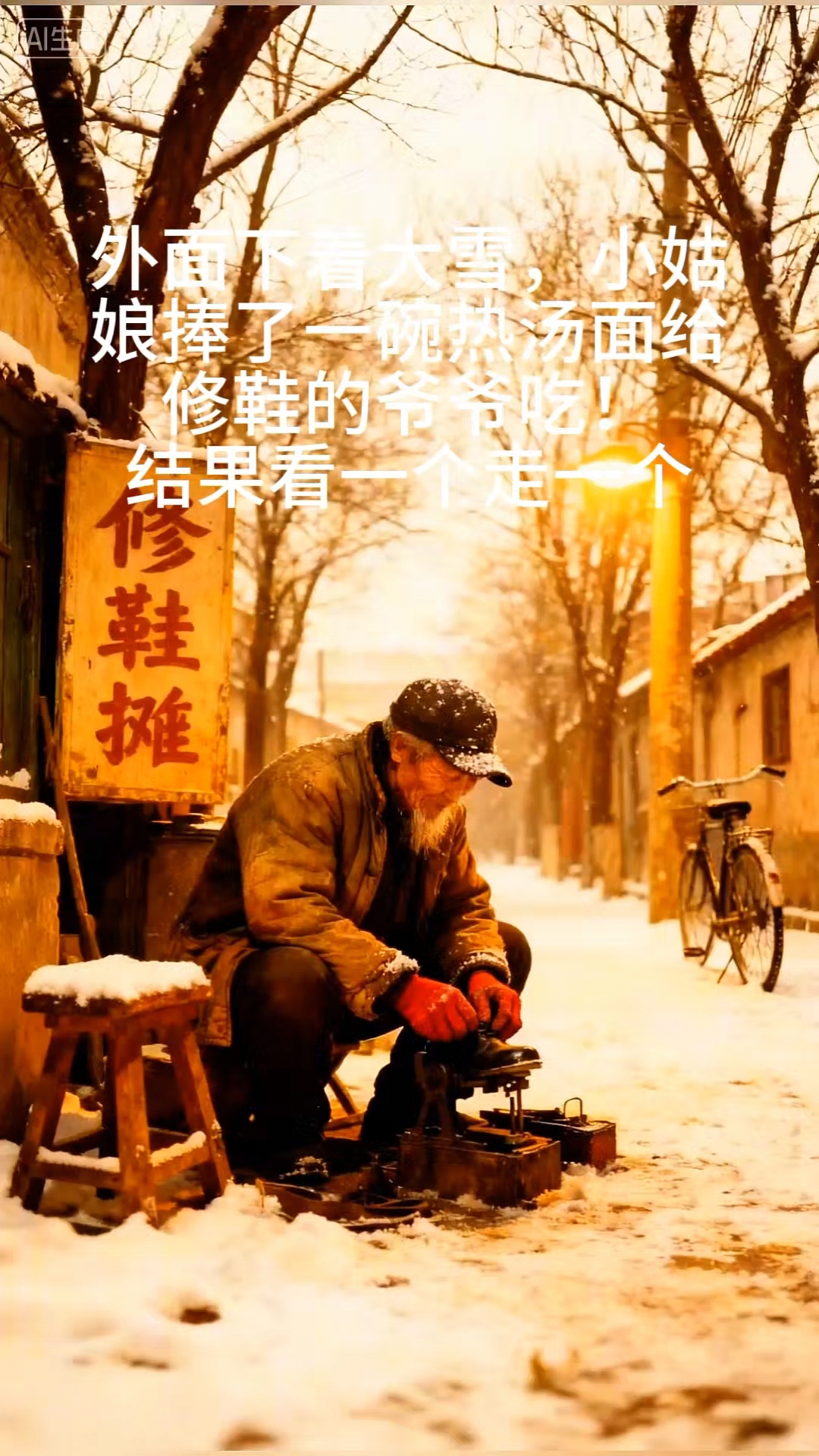 一碗热汤面