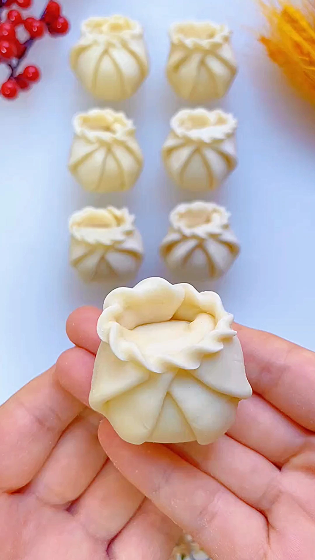 花样饺子,的包法