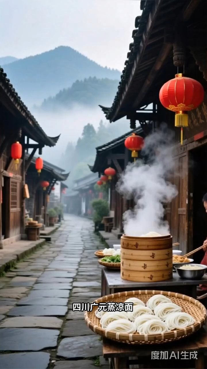 女皇蒸凉面:广元人的乡愁,五味俱全的舌尖记忆
