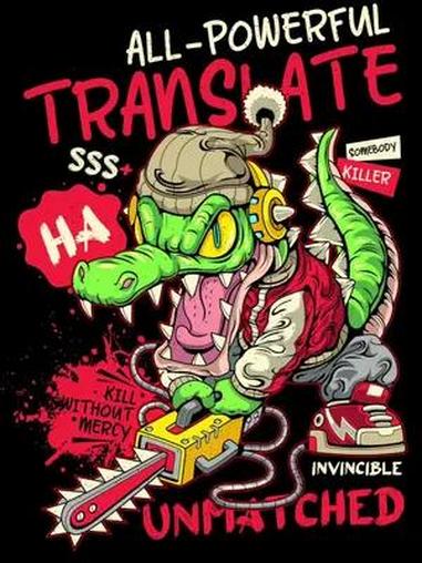 帅气的鳄鱼杀手(视频流程版)热点 矢量插画 插画 插画教程 杀手