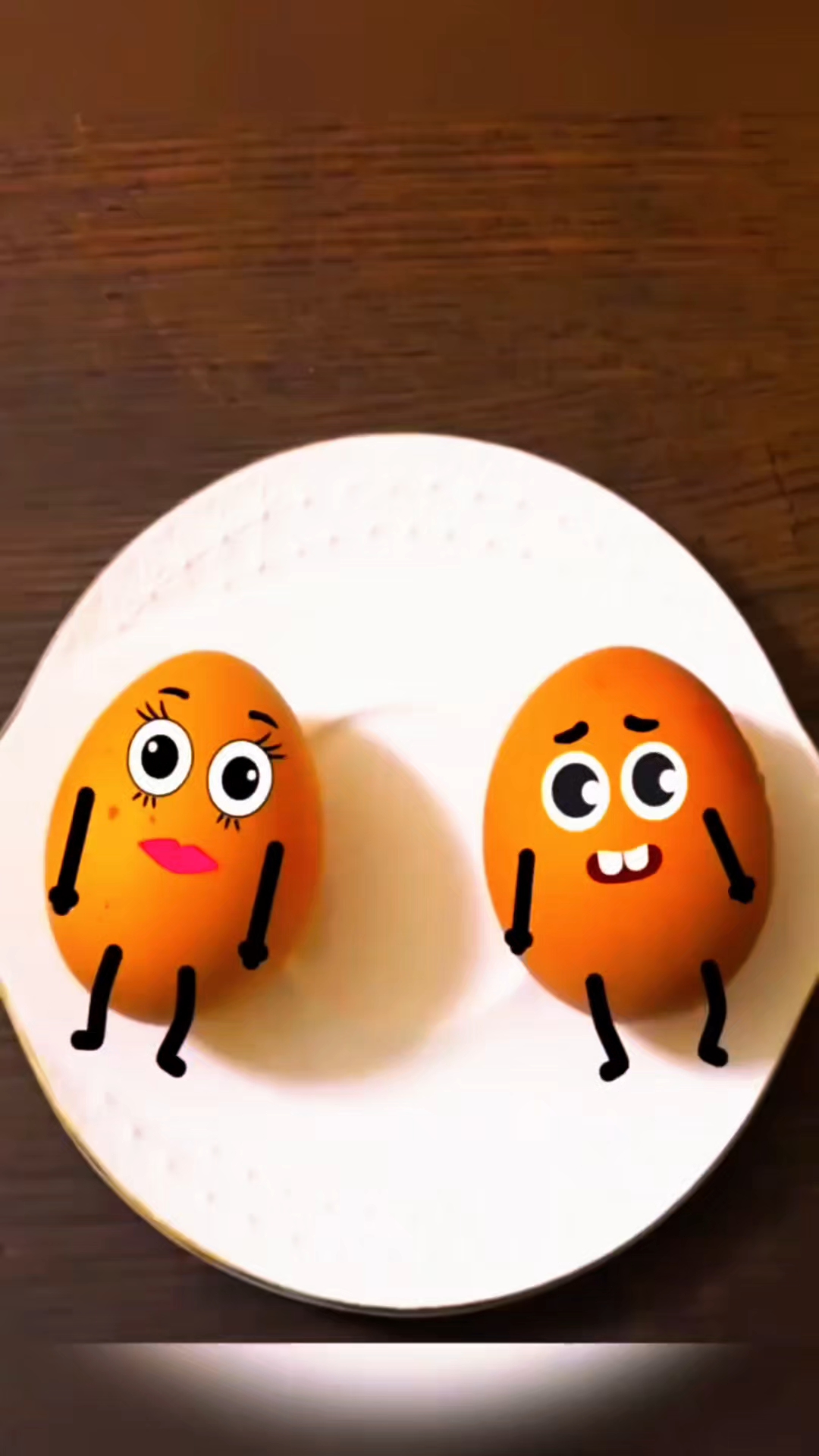 我是一颗漂亮的鸡蛋,现在要去做一个新的发型