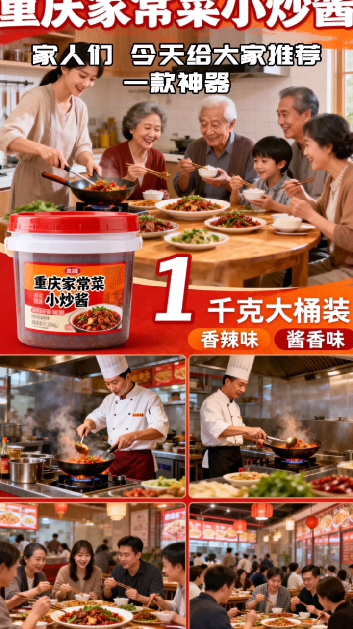 家常菜小炒酱