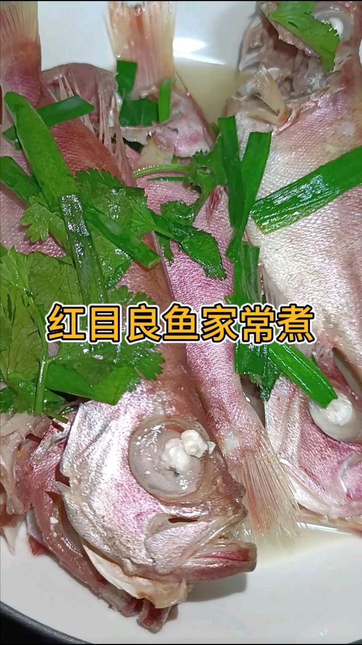 菜菜爱做饭——红目良鱼的家常煮