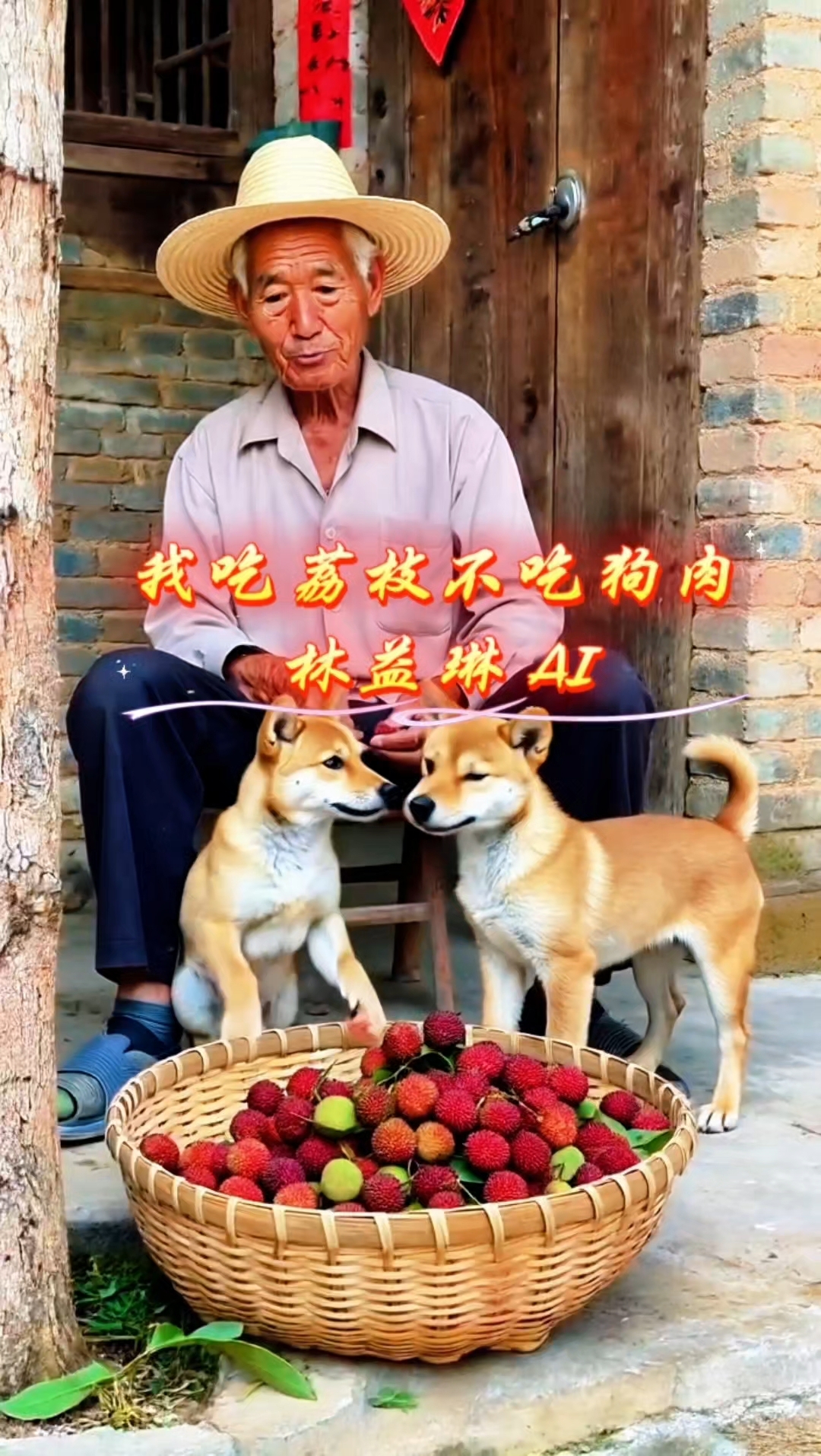 林益琳AI音乐作品《我吃荔枝不吃狗肉》