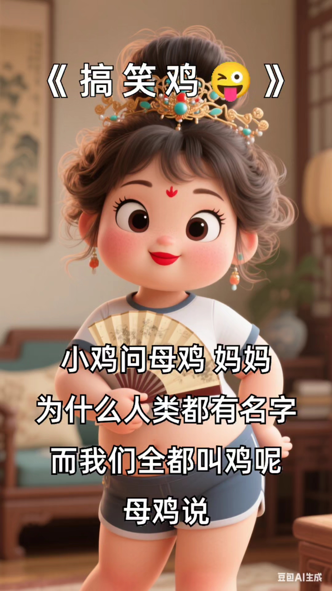 《搞笑鸡》分享#搞笑段子#娱乐#哈哈一笑#治愈#