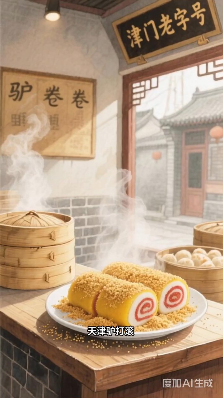 驴打滚:从满族粘食到津门经典,一口吃出百年烟火气