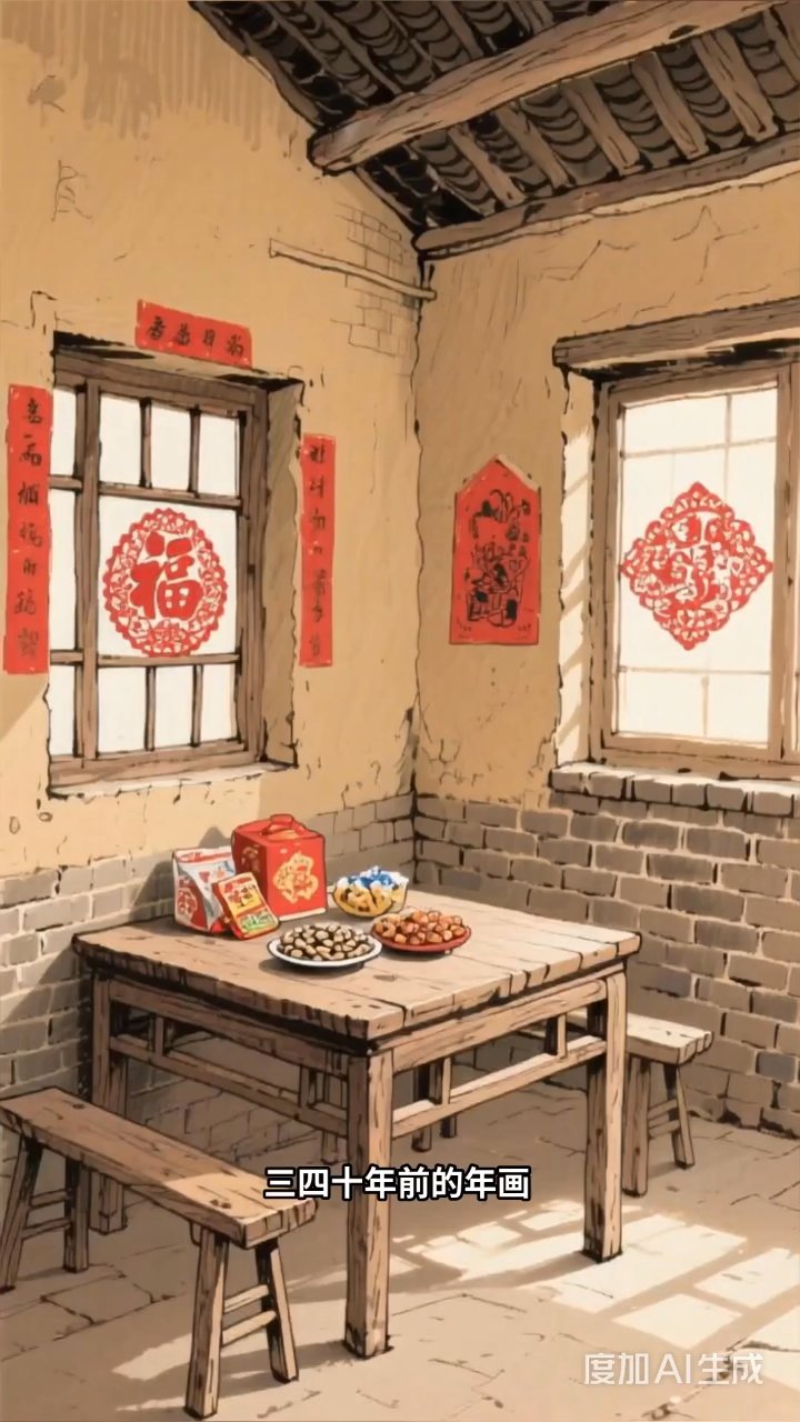 胖娃娃抱大鱼年画走红，三四十年前的春节记忆有多浓？