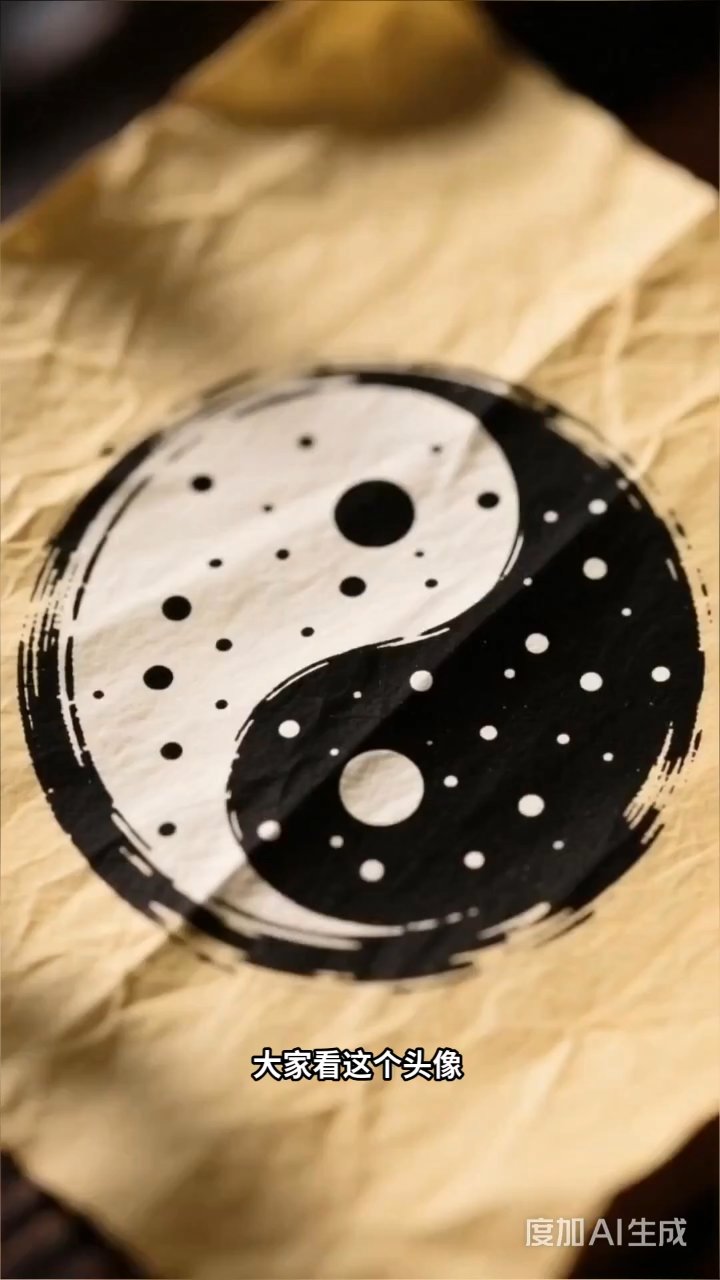 太极头像暗藏天机：天道轮回如何影响人生轨迹？