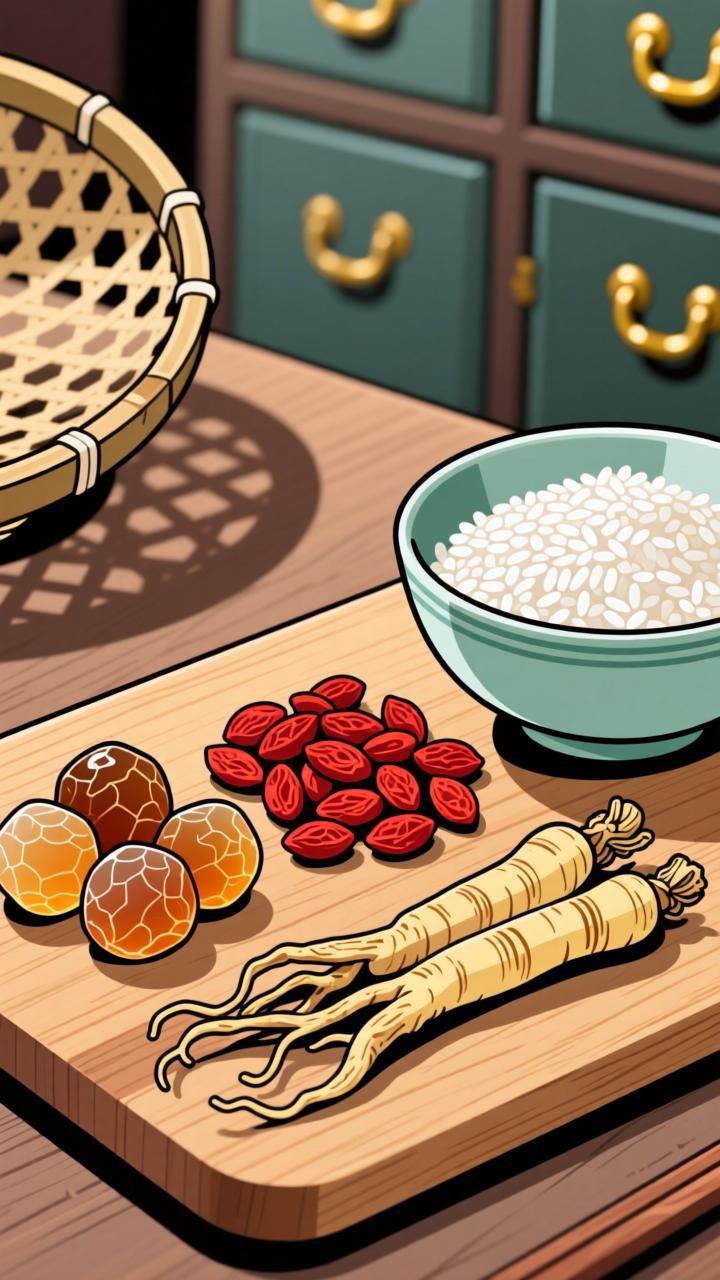 桂圆枸杞沙参粥,滋阴调经好帮手
