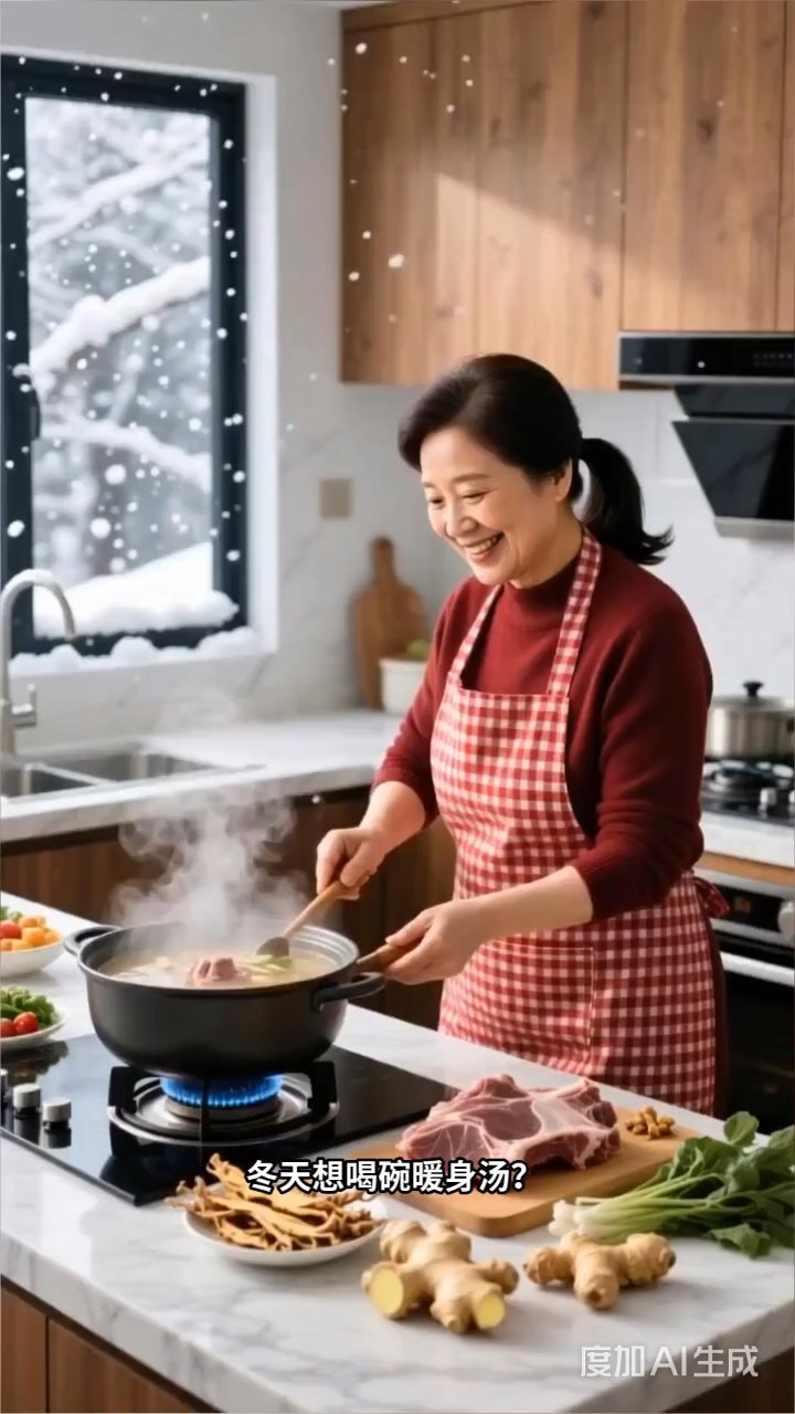 冬日暖身必备:黄芪生姜羊肉汤,教你轻松去腥炖出好滋味