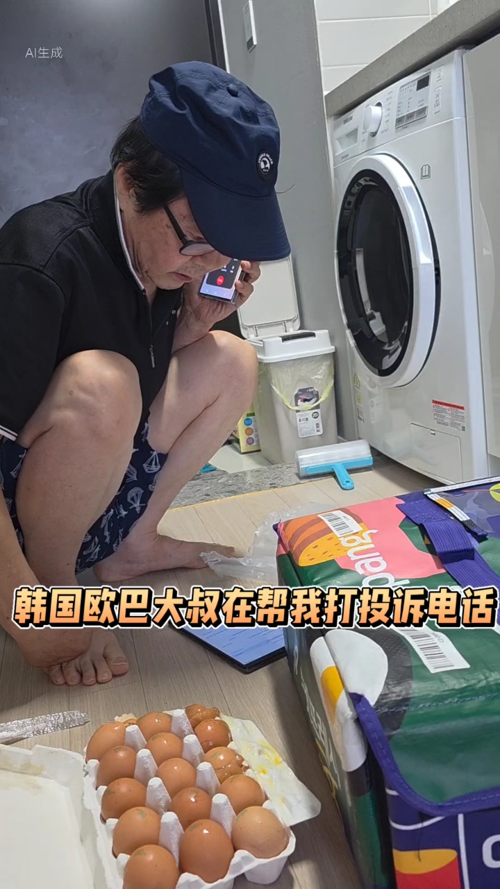 韩国的电商竞争激烈,酷胖也不行了,早上订一盒鸡蛋,坏6个