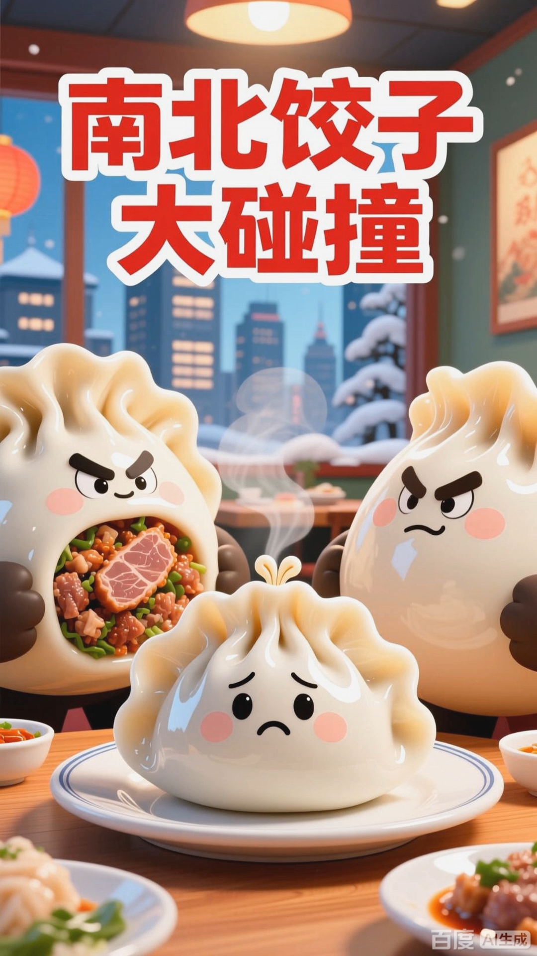 南方饺子的北方震撼教育