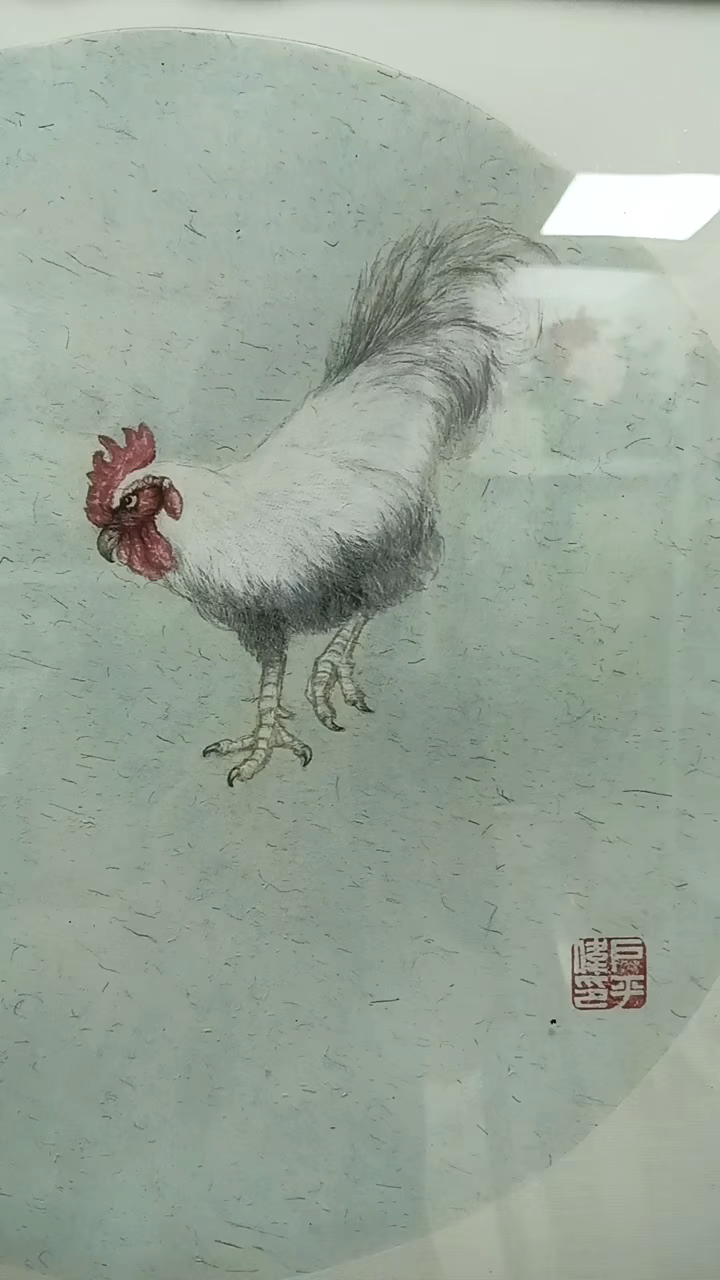 国画十二生肖–鸡