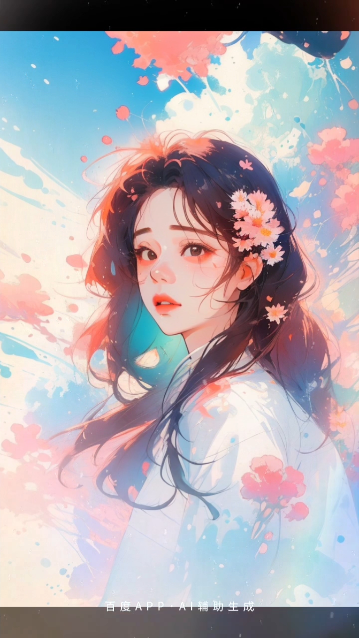 绝美凌乱水彩,绘出心中的不羁自由