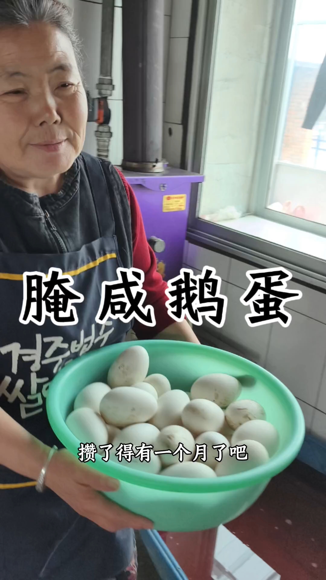 今天给大家出个腌咸鹅蛋的教程#地方美食 #咸鸭蛋 #自己亲手做的家乡味道 #原创视频
