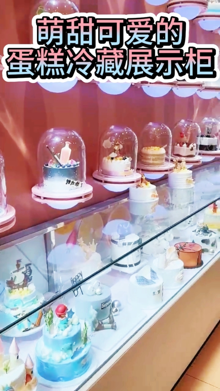 萌甜可爱的蛋糕冷藏展示柜