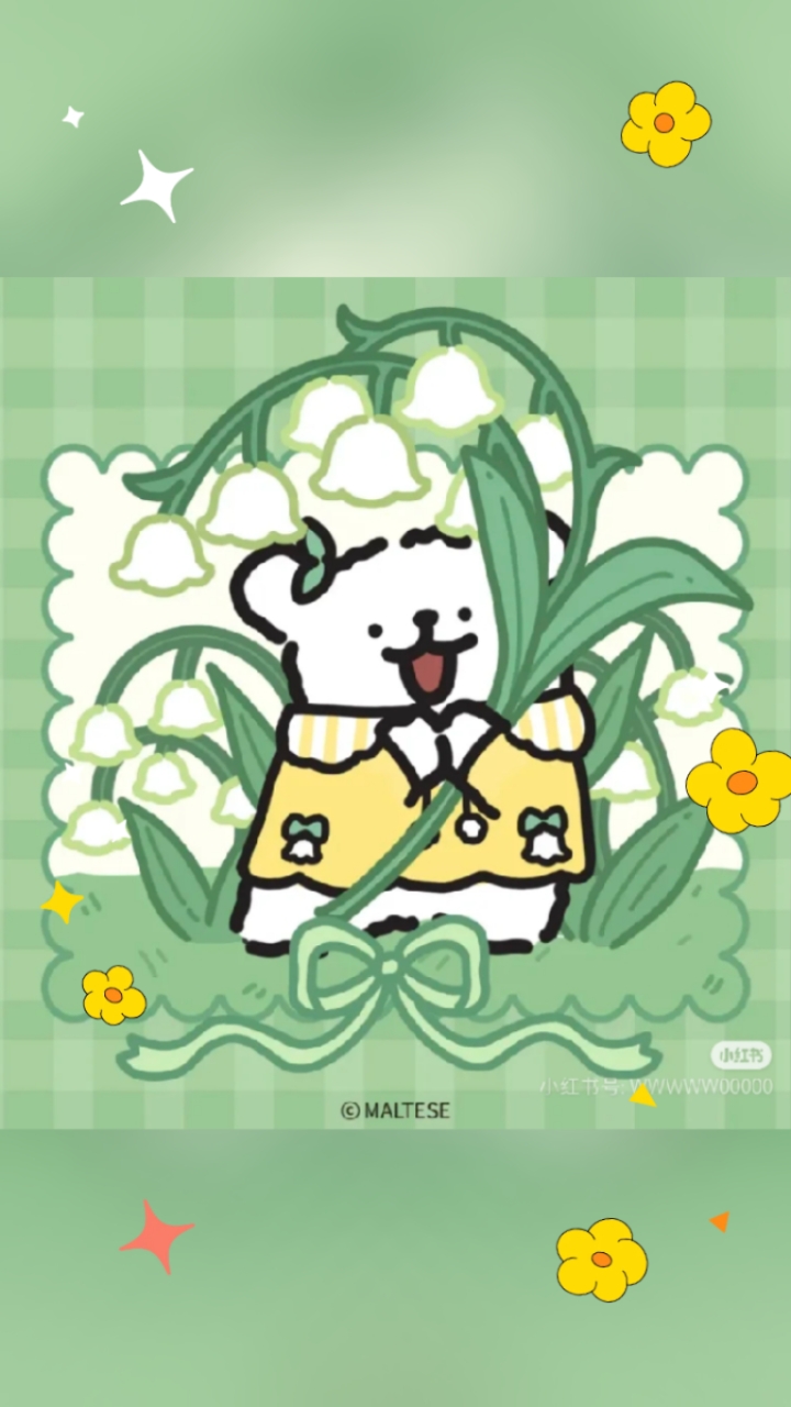 线条小狗投头像