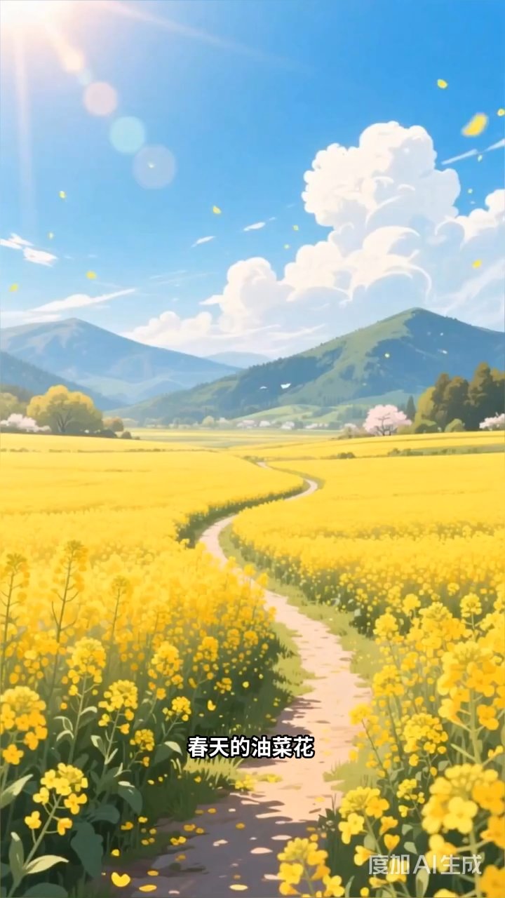 春天的油菜花