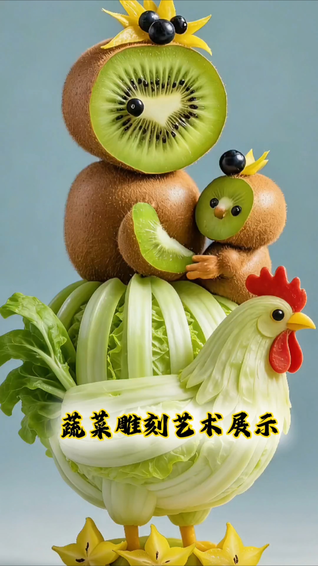 蔬菜雕刻艺术
