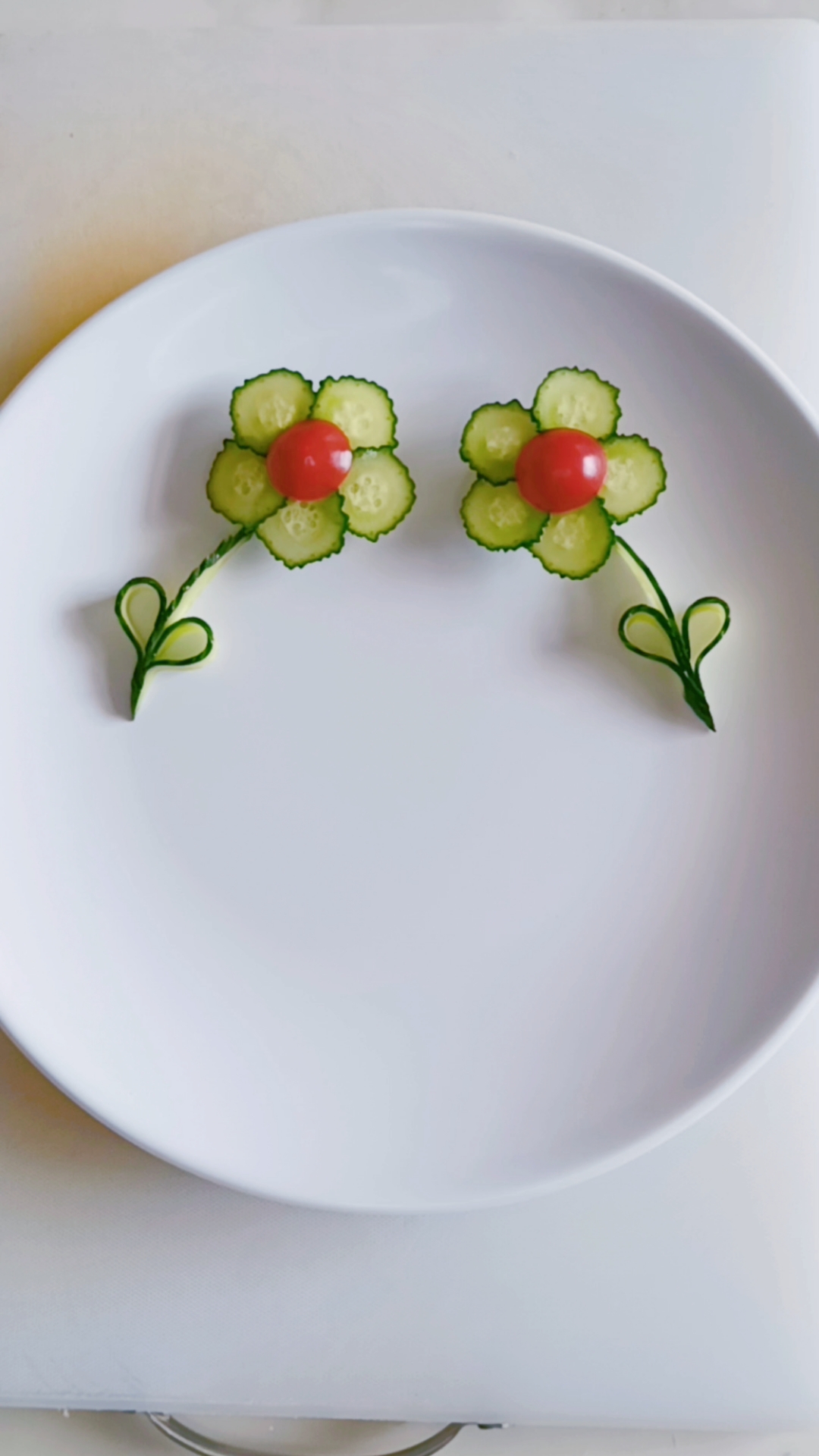 #创意盘饰 #果蔬造型 #蔬菜摆盘简单做法