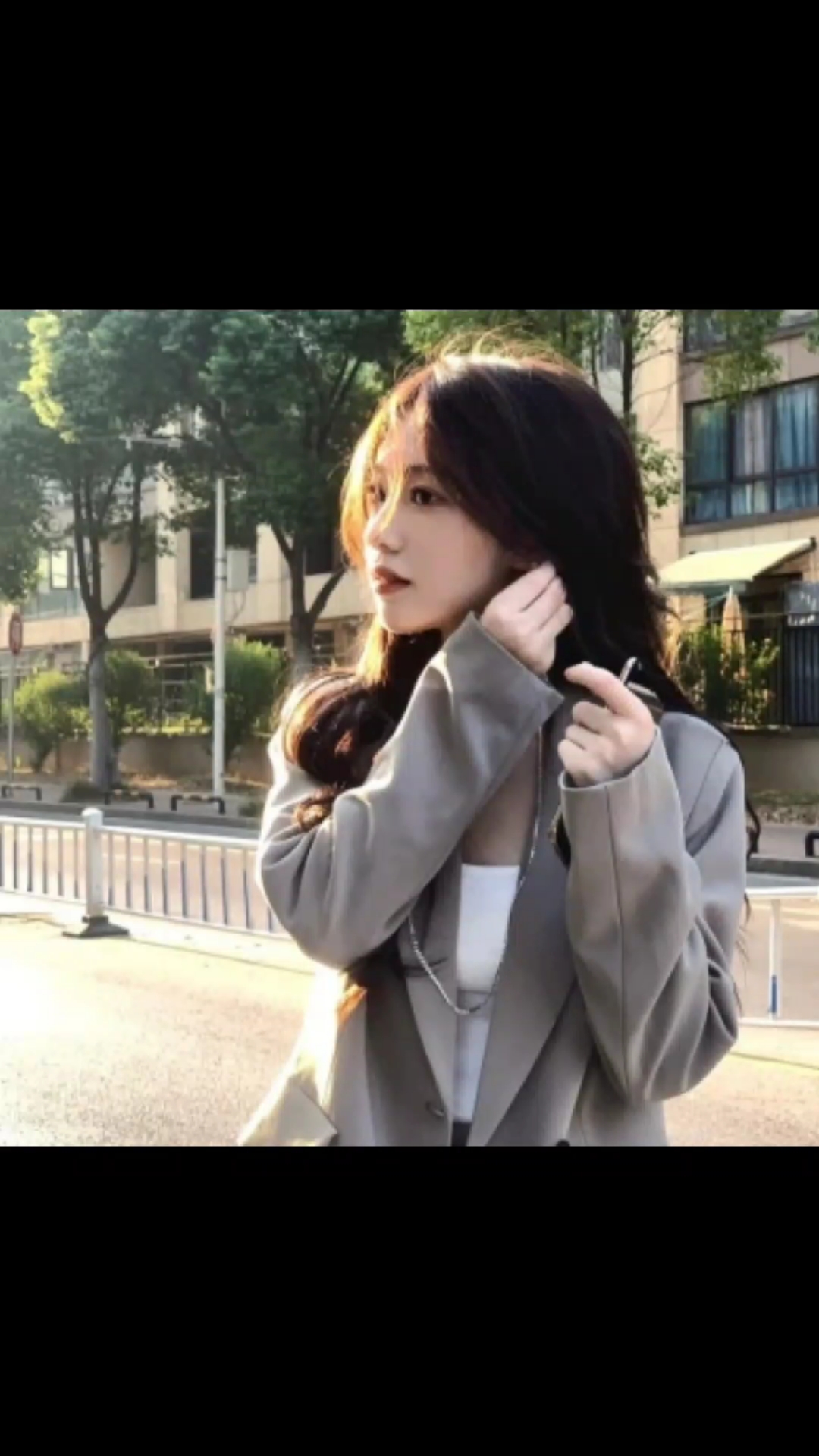 女生氛围感头像,冲鸭