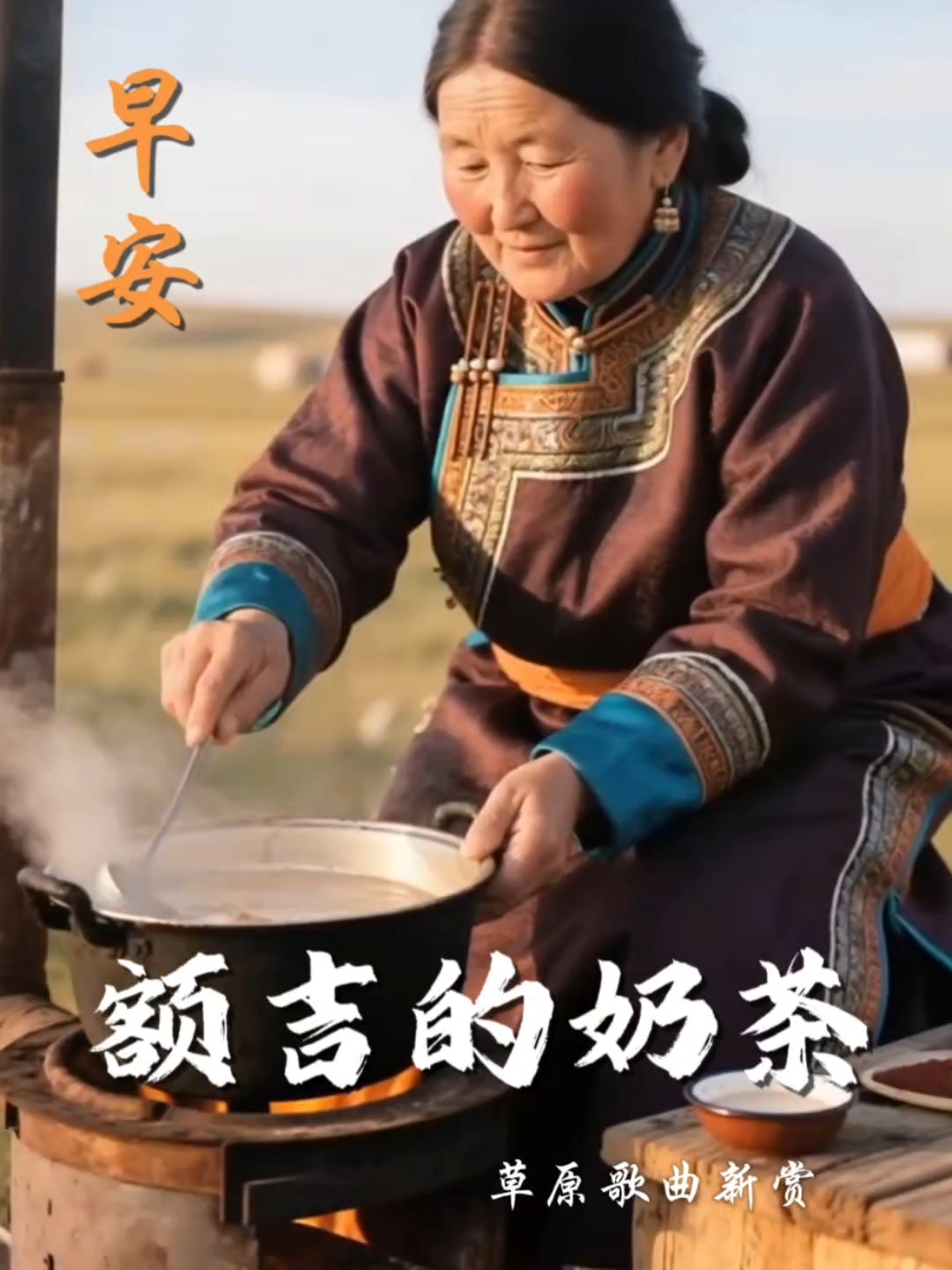 早安，额吉的奶茶
