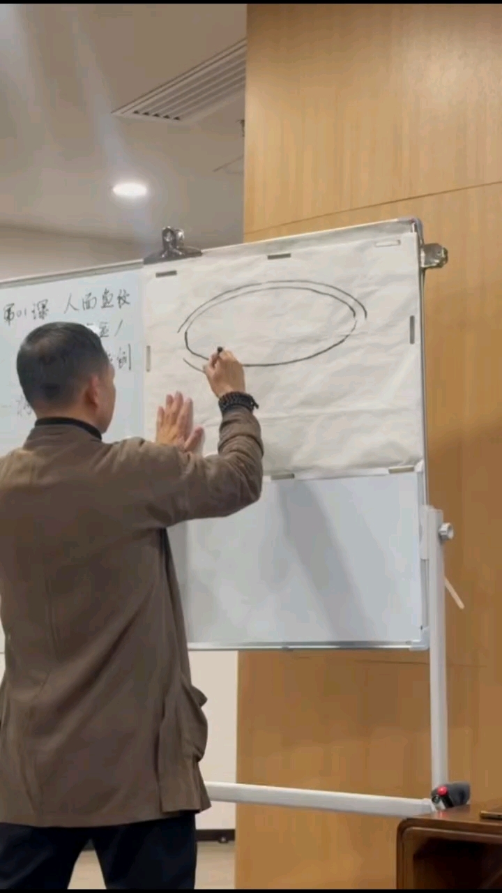 人面鱼纹彩陶盆国画创作/陈海波书画2026.03.16