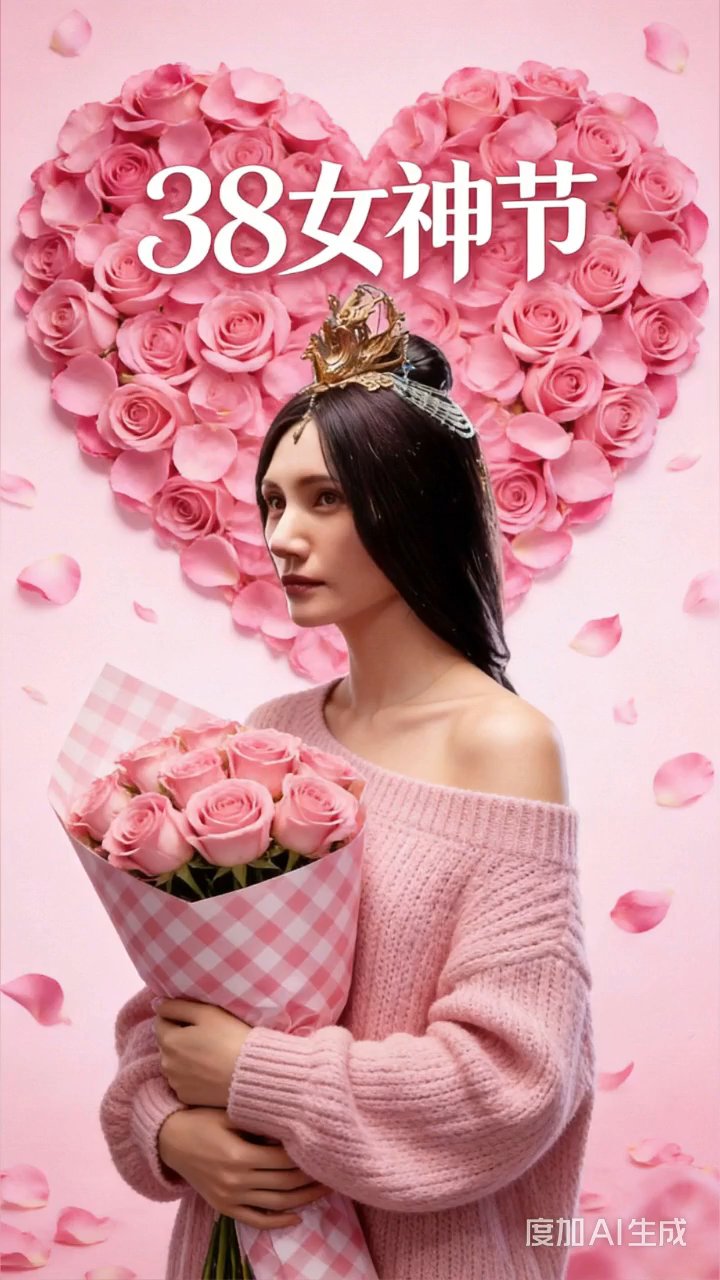 女神节祝福语,祝您开心快乐
