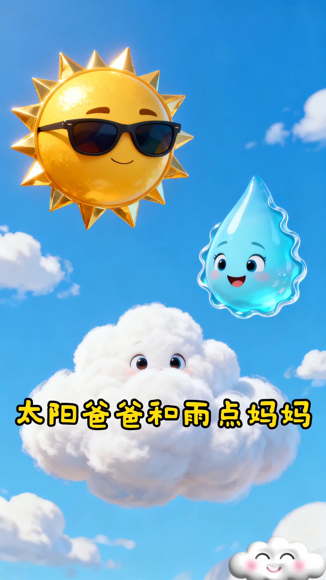 有声绘本故事分享～太阳爸爸和雨点儿妈妈