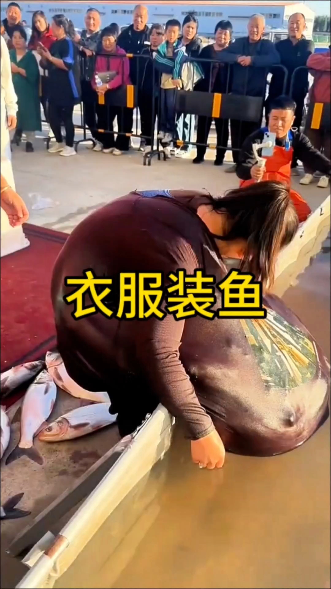 衣服抓鱼挑战