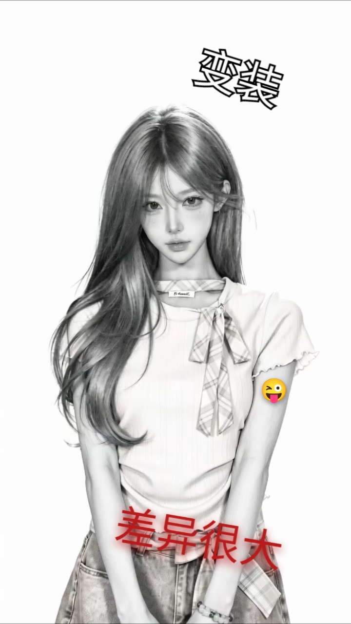 #黑白画世界#
