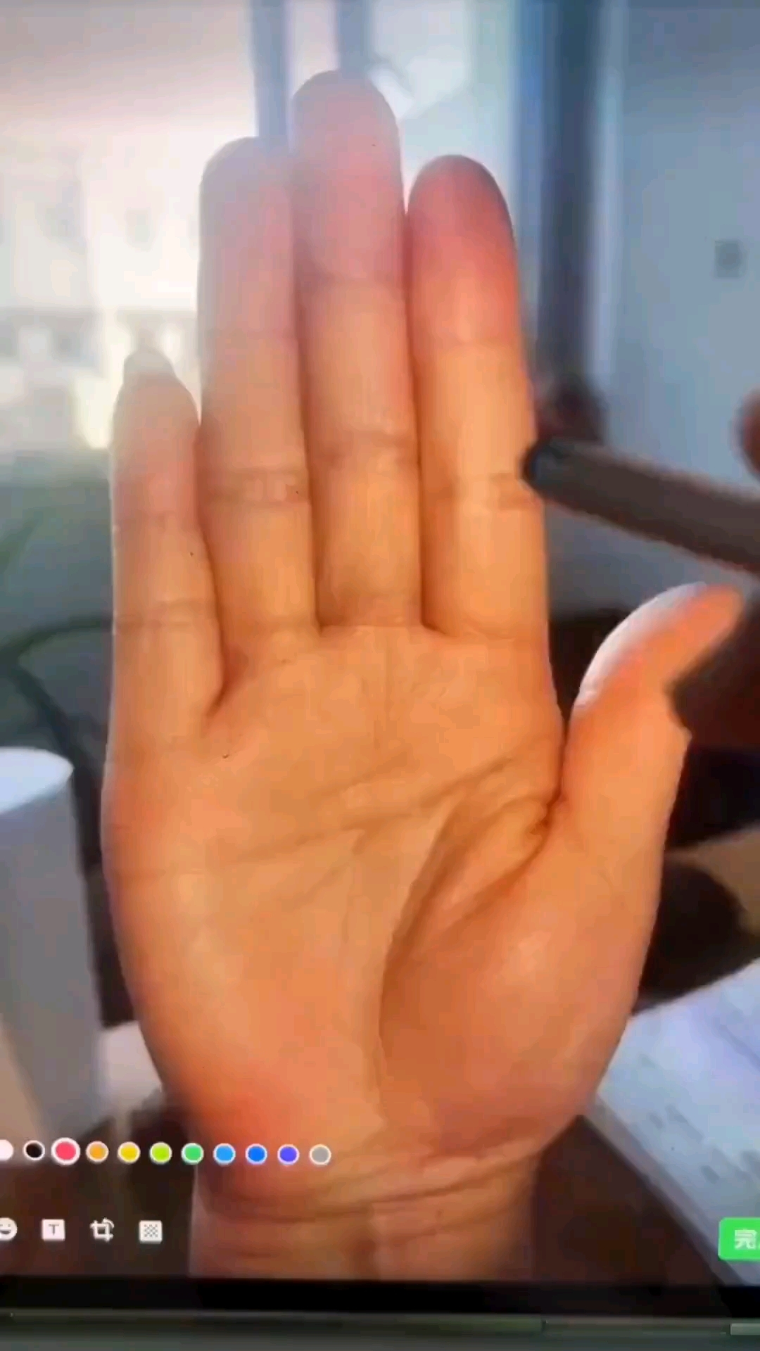非常容易看错的手掌