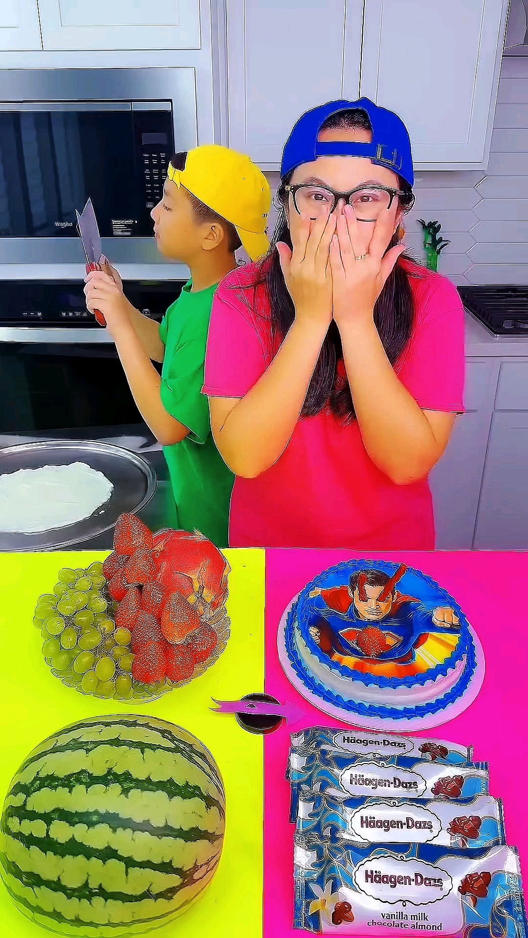 如果发现一个超人蛋糕？