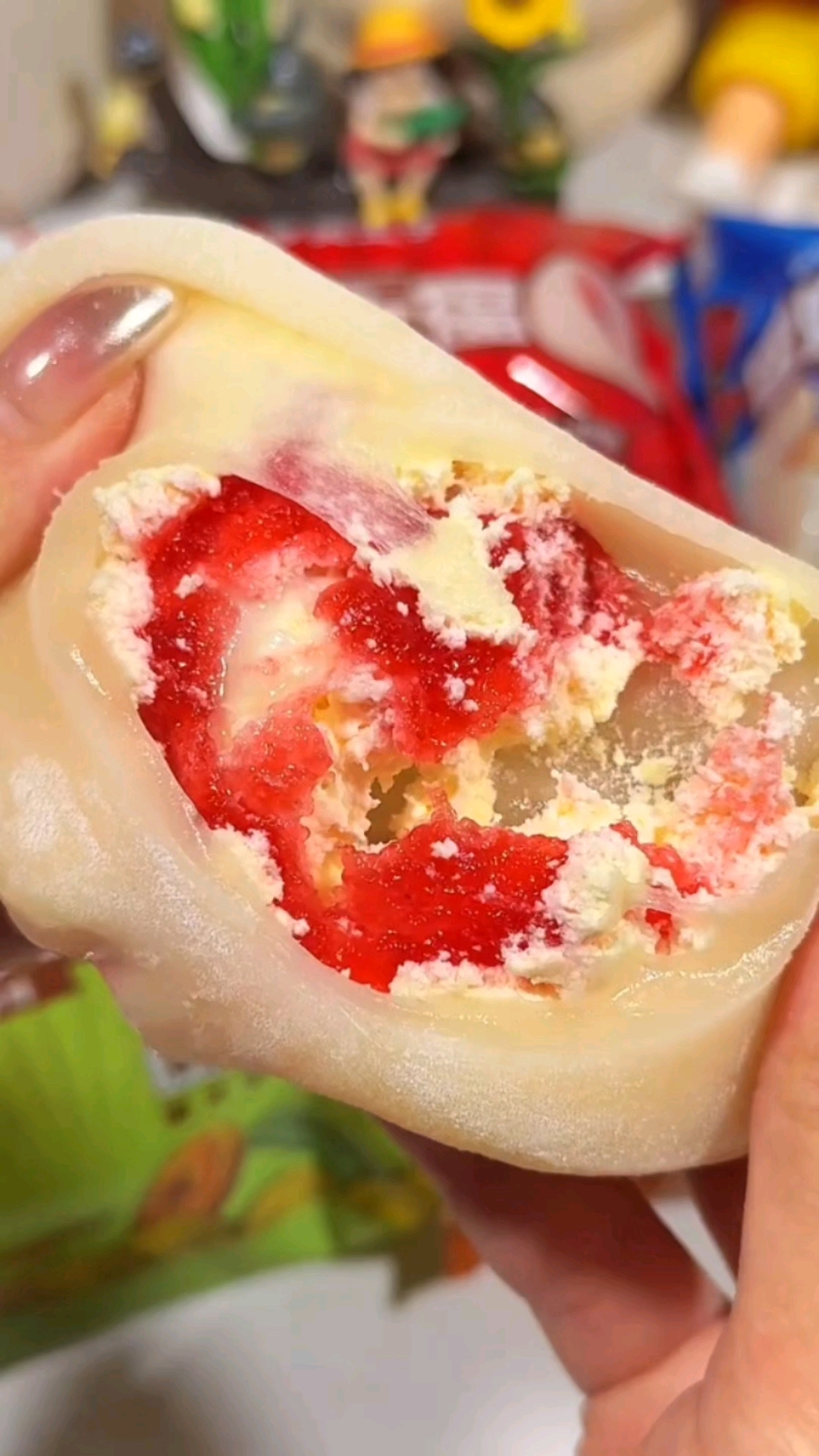 被追问无数次的雪媚娘大福,Q弹冰皮+满满馅料,好吃到跺脚